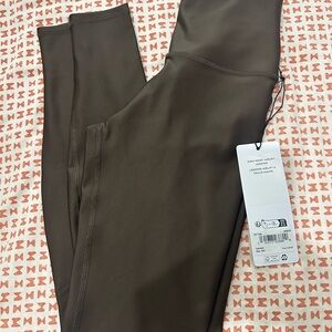 Alo High Waist Airlift Espresso Leggings